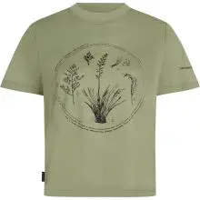 Icebreaker Damen 150 Tech Lite Crop Seed Story T-Shirt