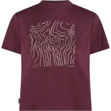Icebreaker Damen Merino 150 Tech Lite Crop Great Heights T-Shirt
