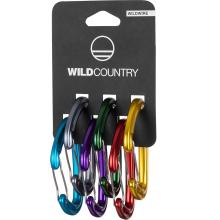 Wild Country Wildwire Rack Karabiner 6er Pack