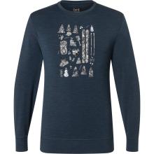 Super.Natural Herren Ski Doodle Crew Pullover