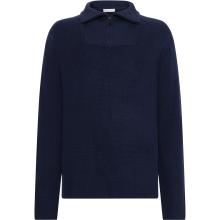 KnowledgeCotton Apparel Herren Merino Half Zip Pullover