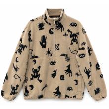 Mazine Herren Printed Fleece Half-Zip Pullover