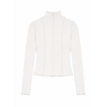 Mazine Damen Babylock Hems Turtleneck Longsleeve