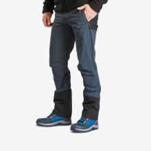 Winterhose Herren warm wasserabweisend belüftet wandern - SH500 grau