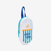 Kleine Badetasche wasserdicht 3 l - Swimvibes blau