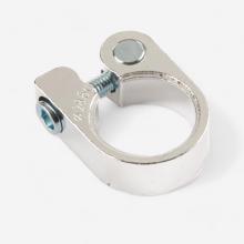 Sattelklemme mit Schraube 28,6 mm silber