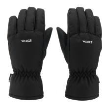 Skihandschuhe Kinder warm wasserdicht - 100 schwarz