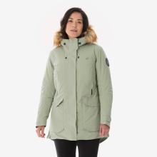 Winterjacke Parka Damen bis -17 °C Wandern - NH900 grün