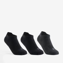 Kinder Tennissocken Low 3er Pack - RS160 schwarz/grau