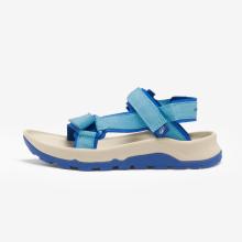 Sandalen Kinder Größe 28–38 bequem Klettverschluss Wandern - NH500 blau