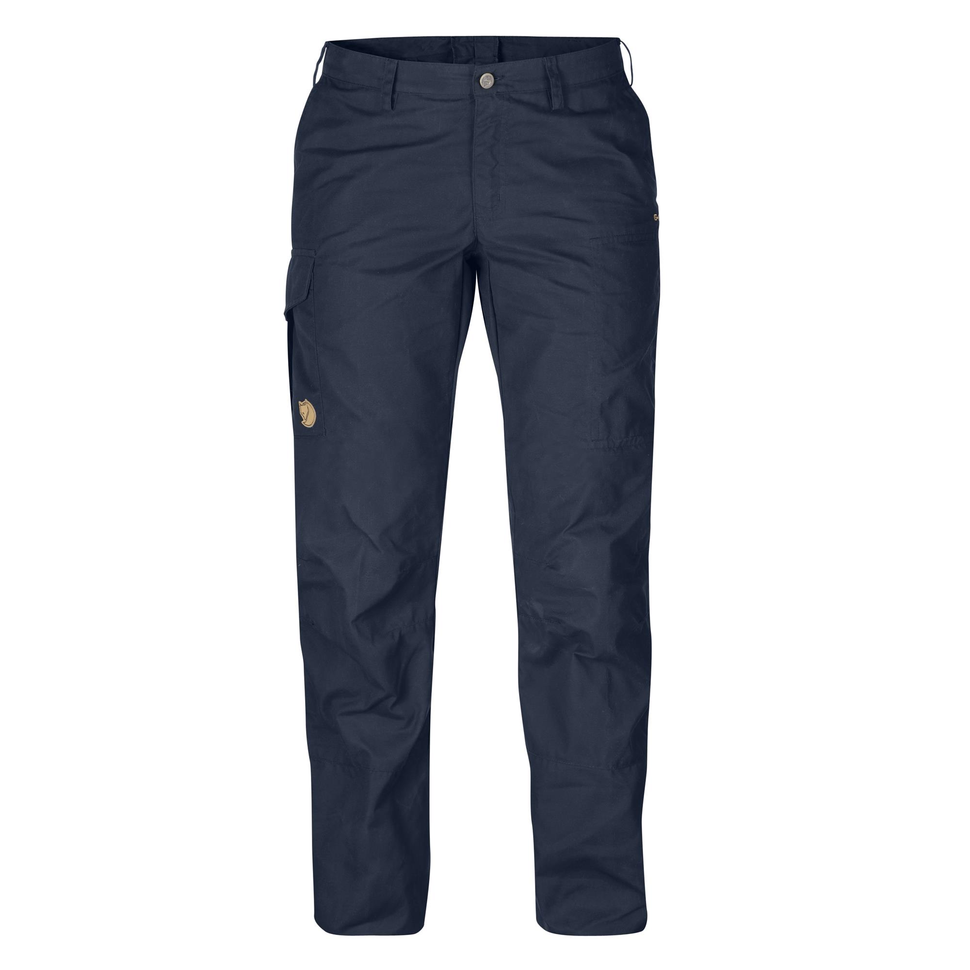 Fjällräven Karla Pro Trousers Curved Wanderhose dunkelblau Damen Gr. 40