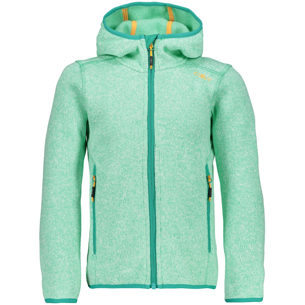 CMP Kinder Girls Strick Fleece Jacke (Größe 164) - Fleecejacken, Kinder