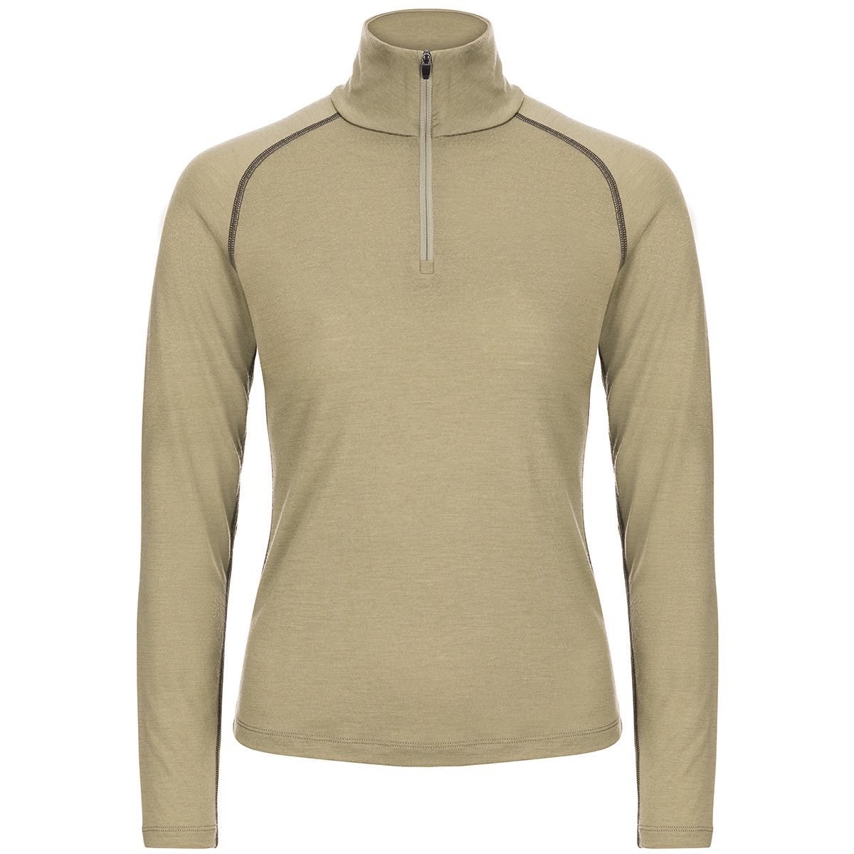 SUPER.NATURAL W Base 1/4 Zip 175 - Funktionsshirt Frauen