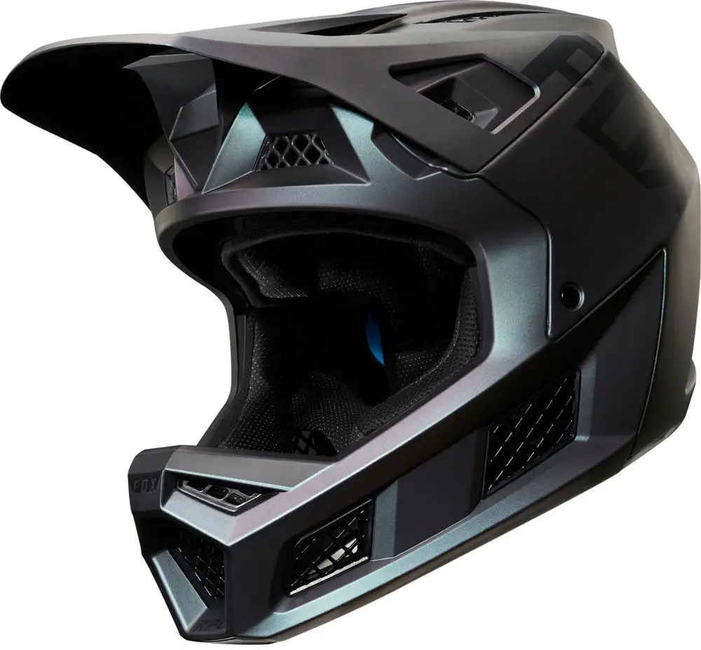 Fox Rampage Pro Carbon helmet weld black iridium L