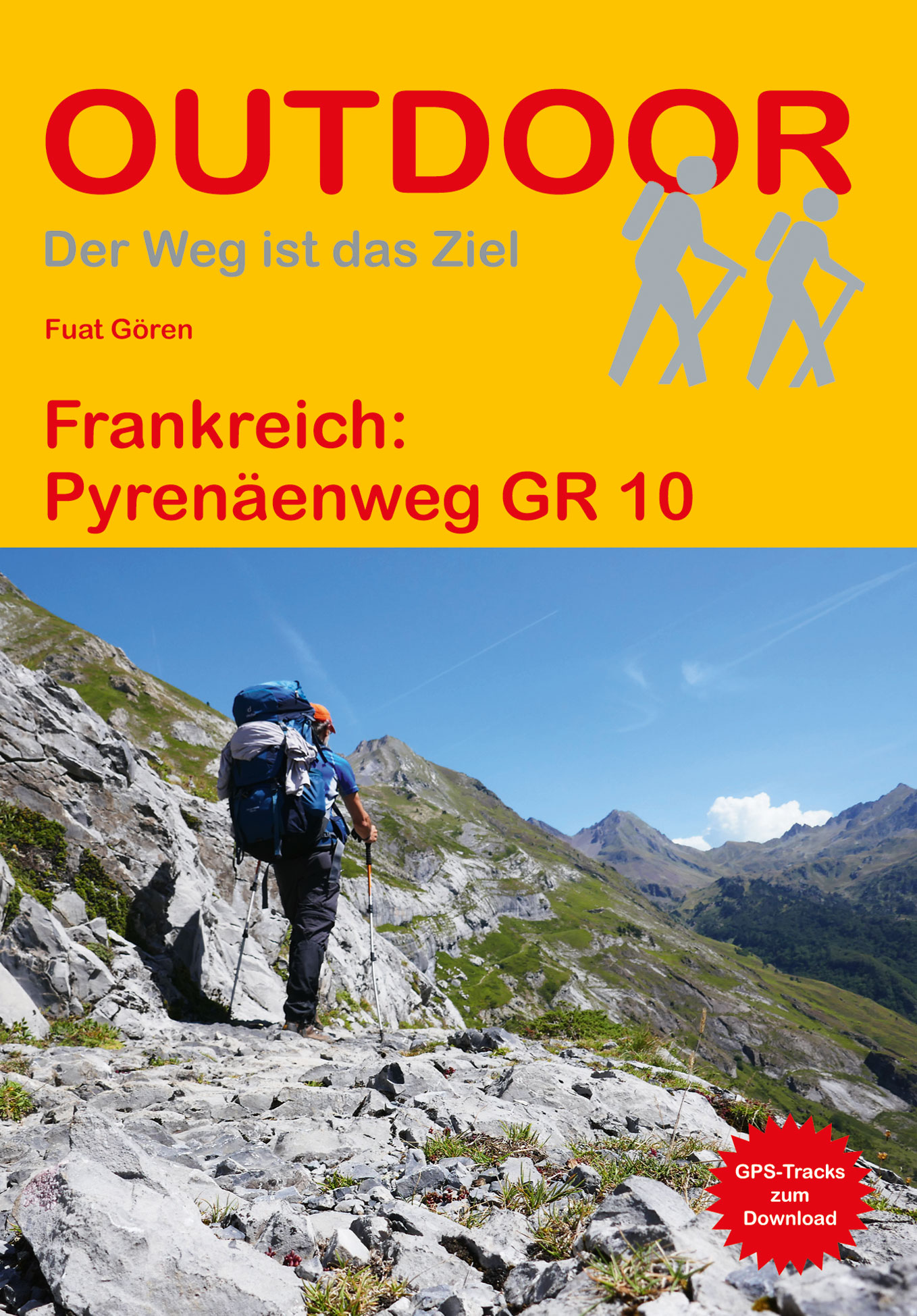 CONRAD STEIN VERLAG Pyrenäenweg GR 10 - Wanderführer