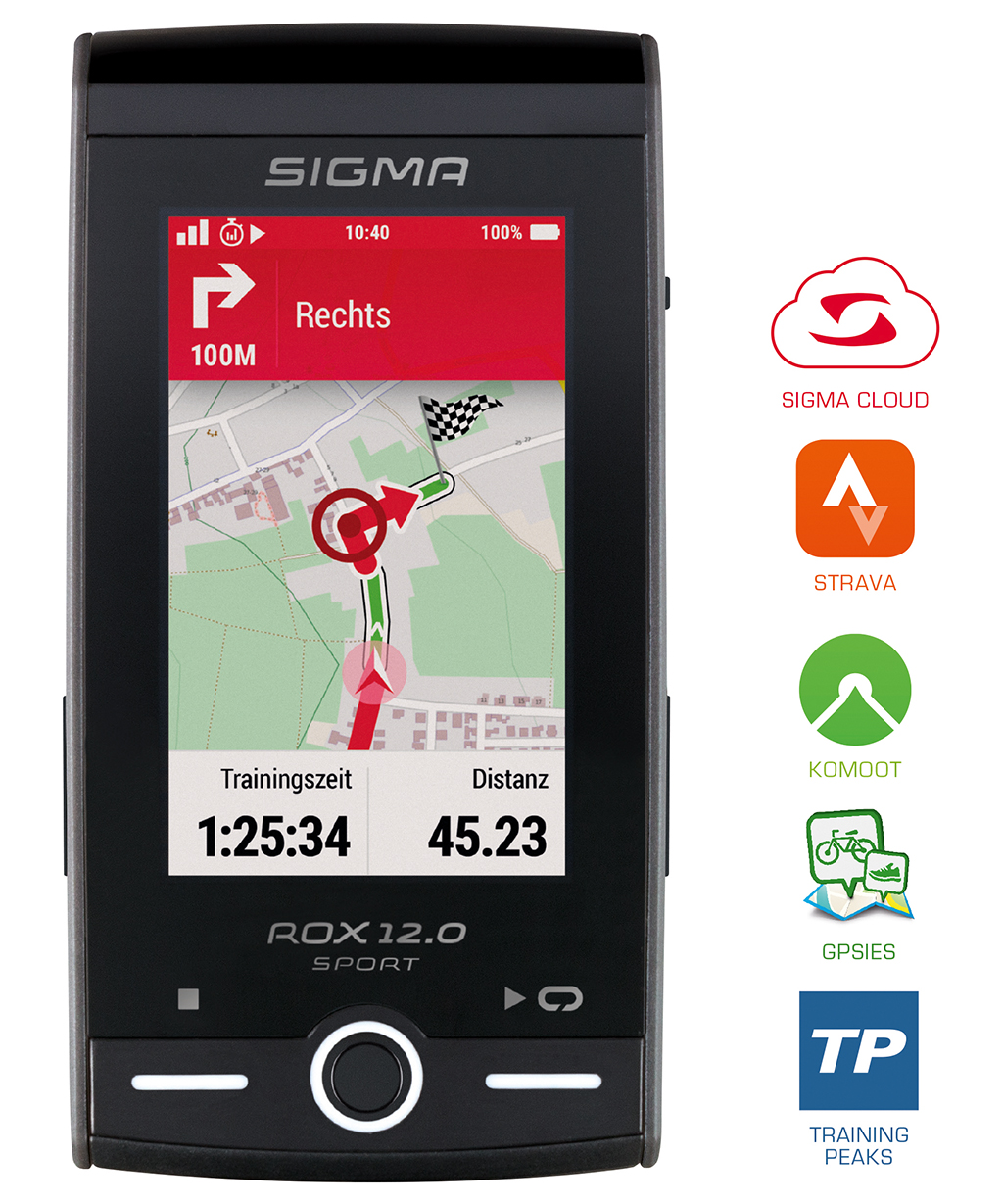 SIGMA Sport ROX 12.0 - GPS Fahrrad-Navigationsgerät