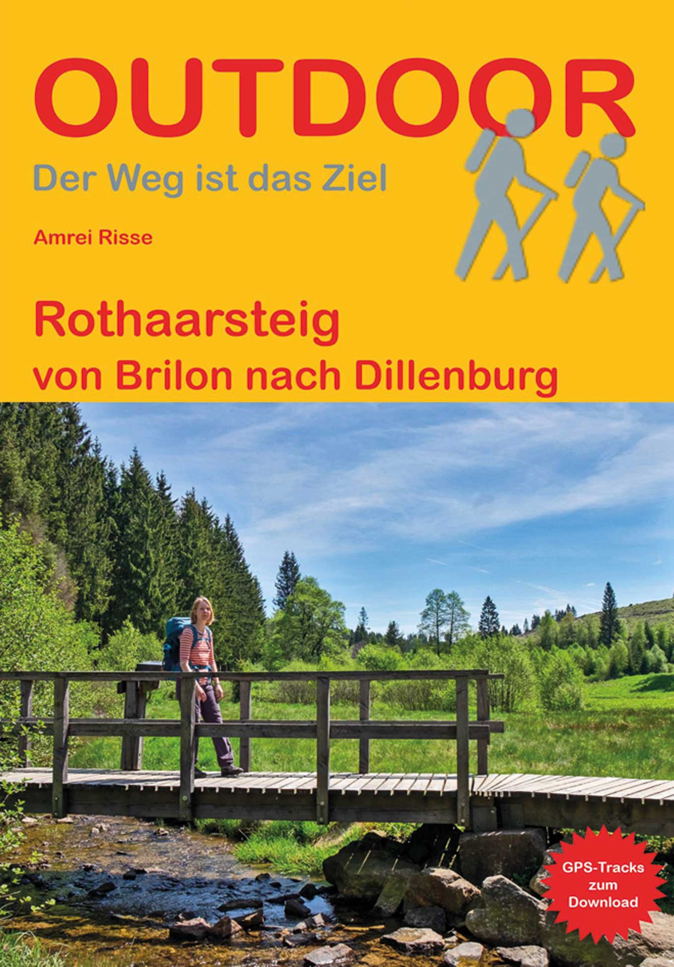 CONRAD STEIN VERLAG Rothaarsteig - Wanderführer
