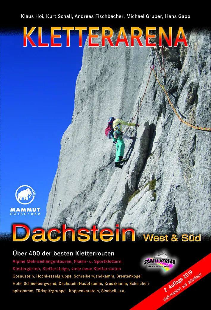 SCHALL-VERLAG Kletterarena Dachstein West & Süd (2. Aufl. 2019) - Kletterführer