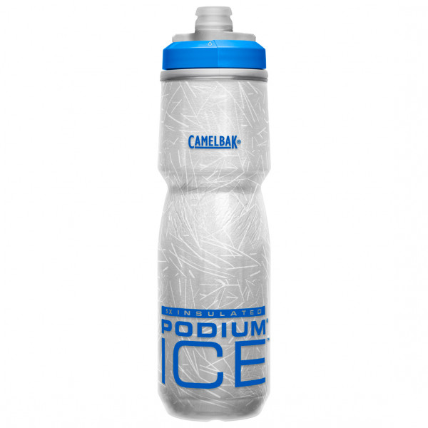 Camelbak - Podium Ice 21oz I - Fahrrad Trinkflasche Gr 620 ml grau/blau