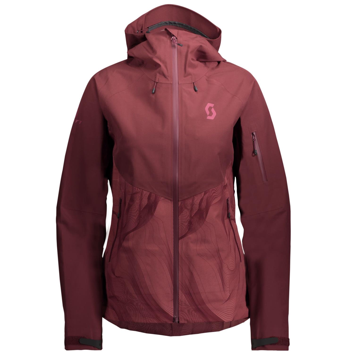 Scott Explorair 3L Jacket Women Damen Ski- und Snowboardjacke bordeaux Gr. S