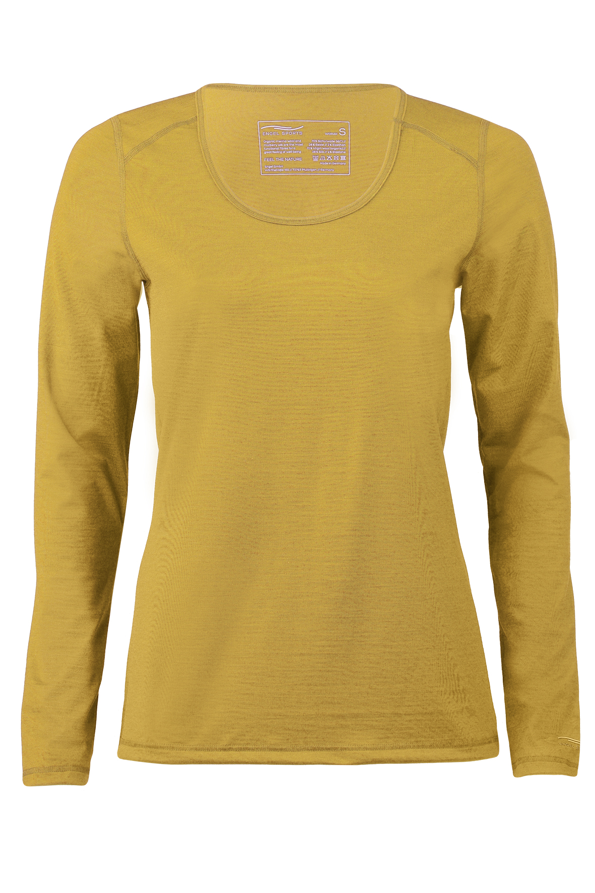 ENGEL SPORTS Shirt langarm Regular Fit - Merino Base-Layer Damen