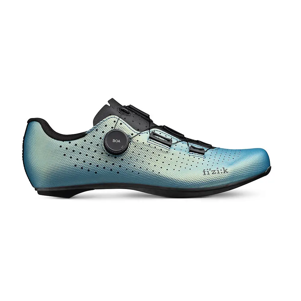 Fizik Tempo Decos Carbon Rennradschuhe - Iridiscent Blue}  - EU 39}