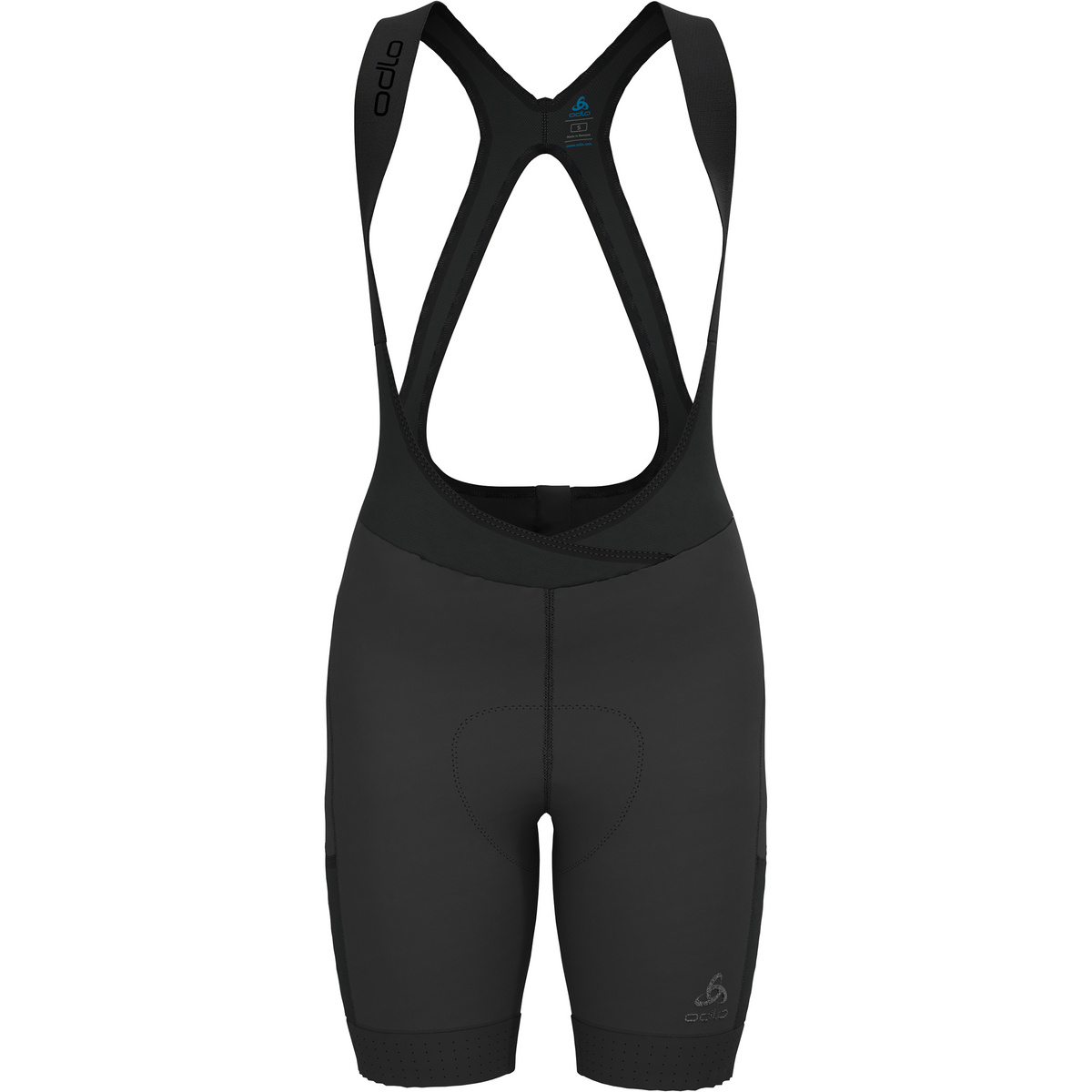ODLO Zeroweight Cargo Bib kurz - Radhose, Bib, Damen