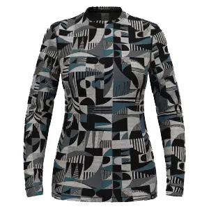 ODLO Damen Merino Heritage Bl Crew Neck Longsleeve - Langarmshirt, Damen