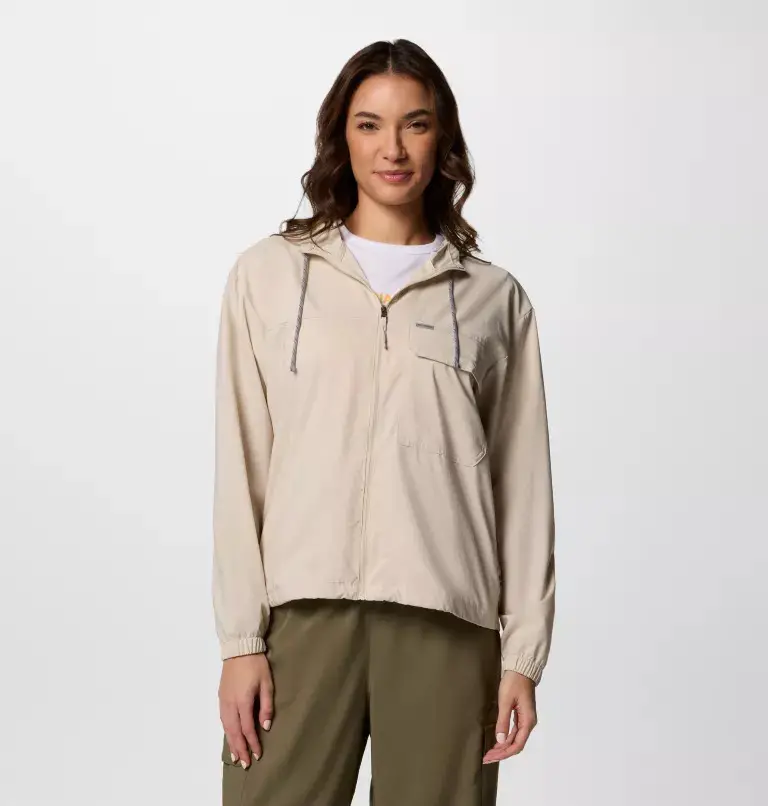 COLUMBIA Skien Valley Hooded LS Shirt - Wanderjacke Damen