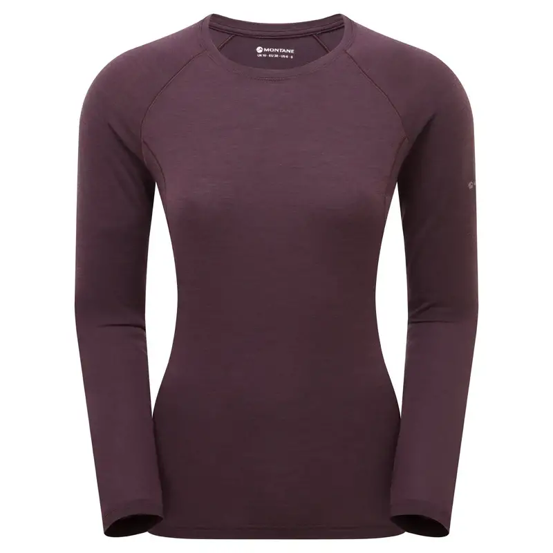 MONTANE Malli Longlseeve Zip Shirt - Baselayer Damen