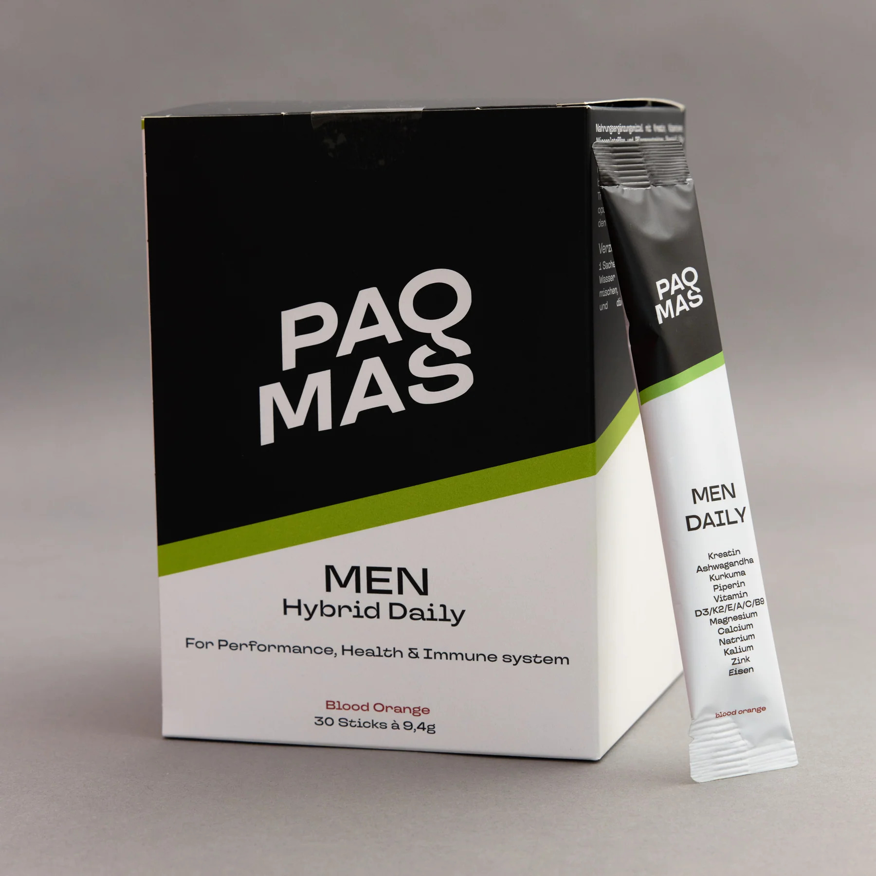 PAQMAS Hybrid Daily Men - Supplement für Herren