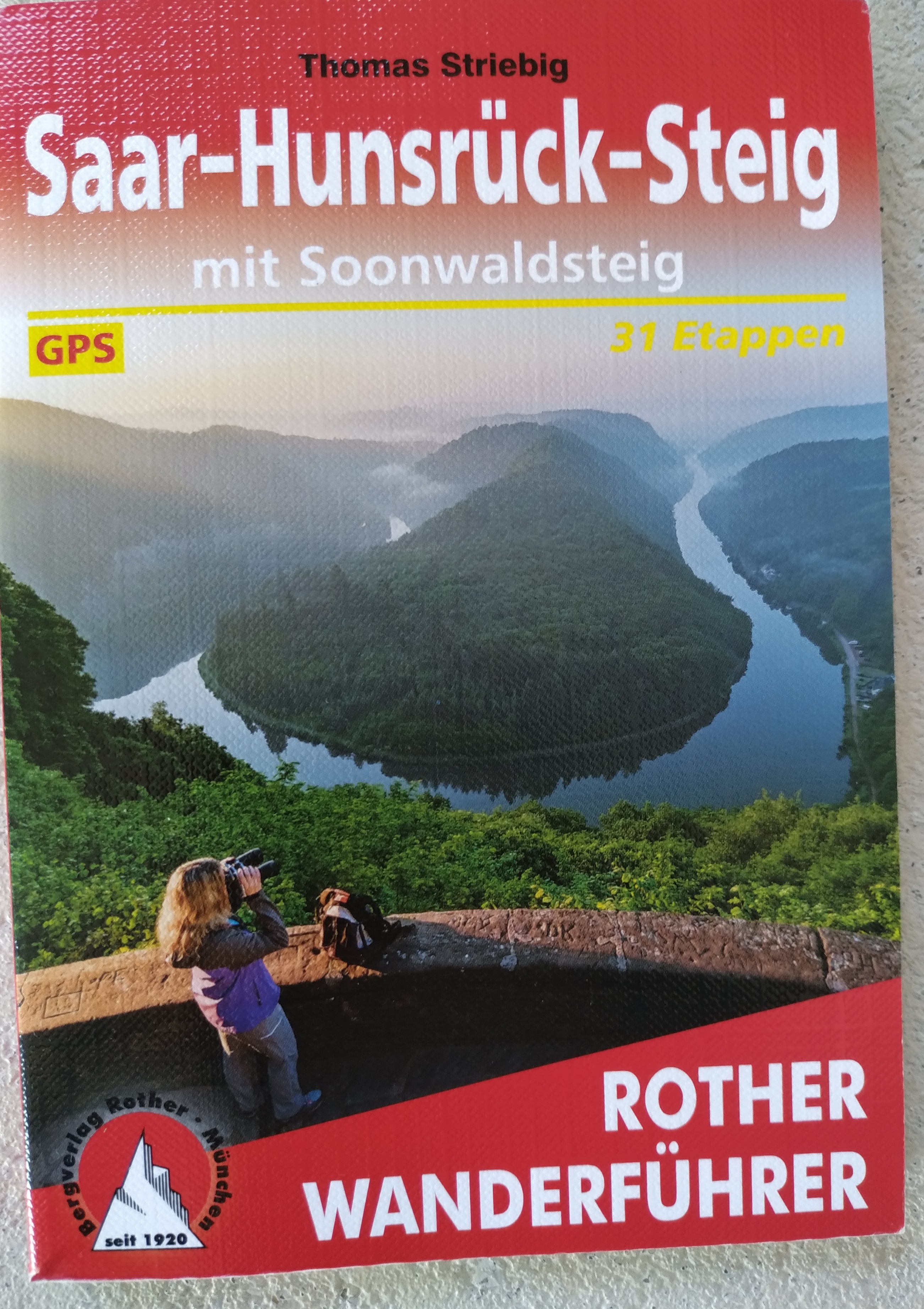 ROTHER  BERGVERLAG Saar-Hunsrück - Wanderführer