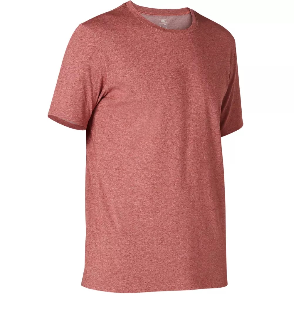 Decathlon NYAMBA  T-Shirt 500 Slim Sport Pilates sanfte Gym Herren