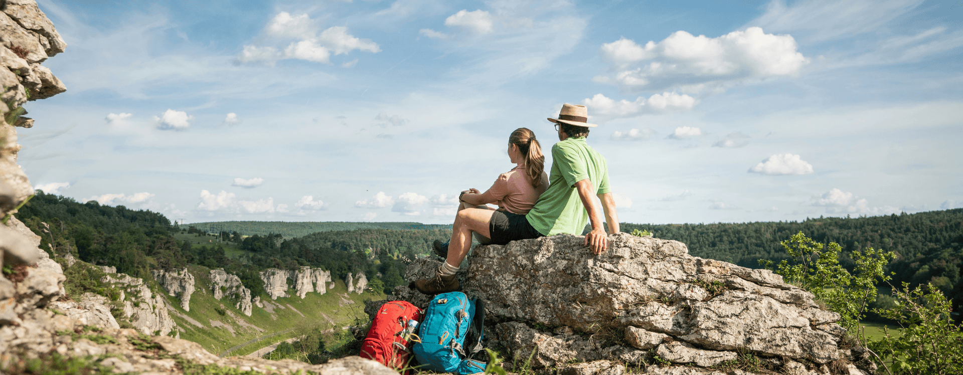 5 aussichtsreiche Etappen am Altmühltal-Panoramaweg - Bayern