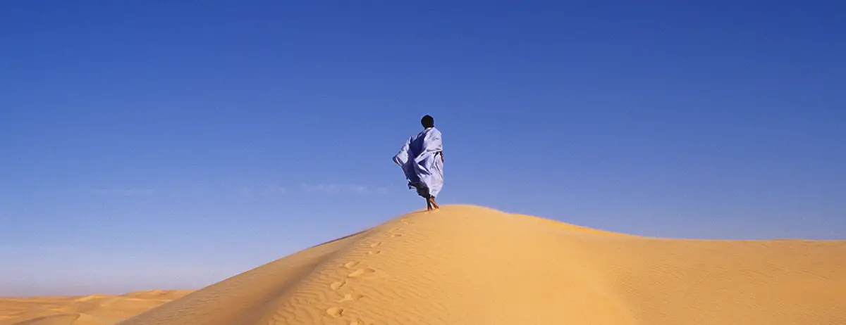 Wüstenwandern Mauretanien, Sahara, Solotour