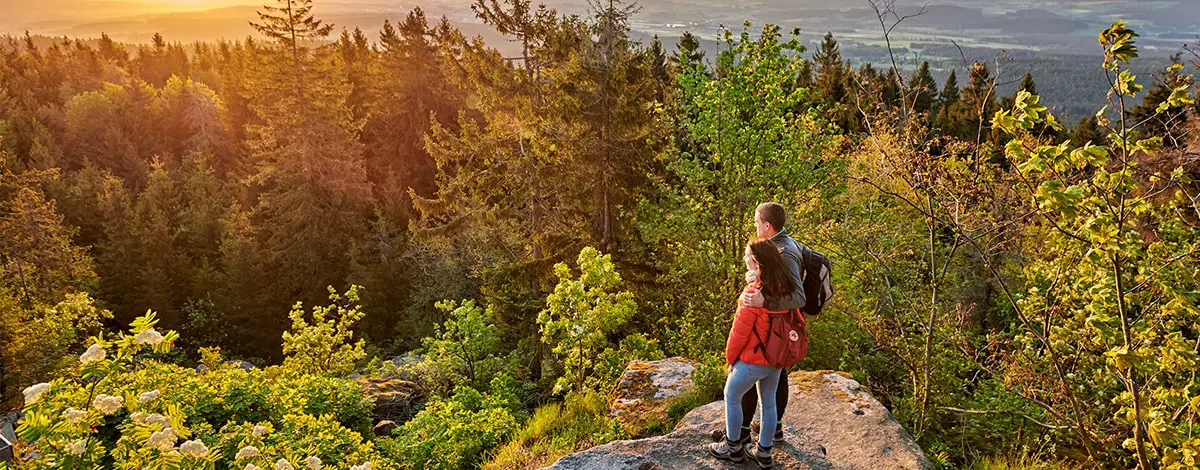 Blick von der Kösseine im Fichtelgebirge_Florian Trykowski