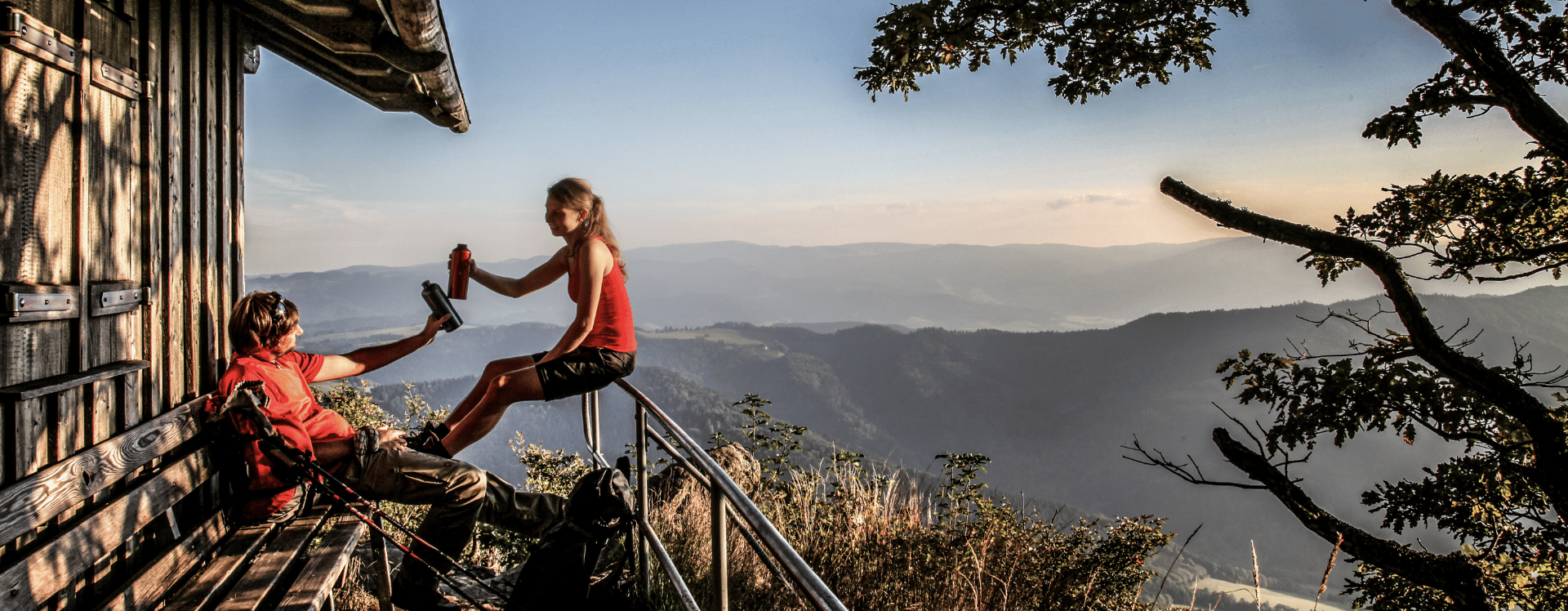 5 Wander-Etappen auf dem ZweiTälerSteig- Baden-Württemberg.