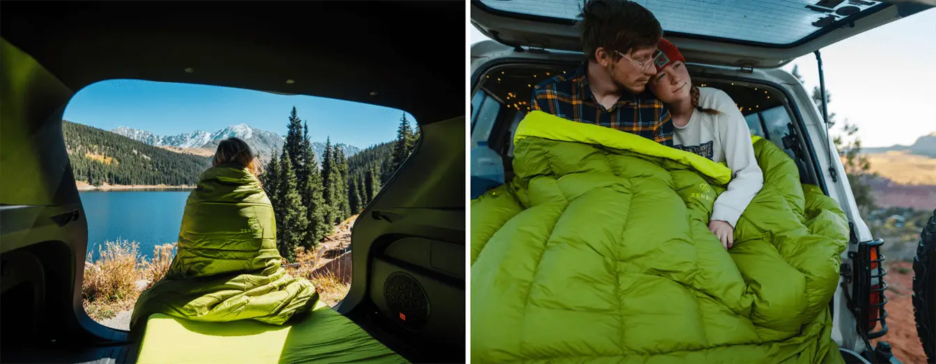 Zenbivy, das flexible Schlafsystem für Camper*innen [Werbung]