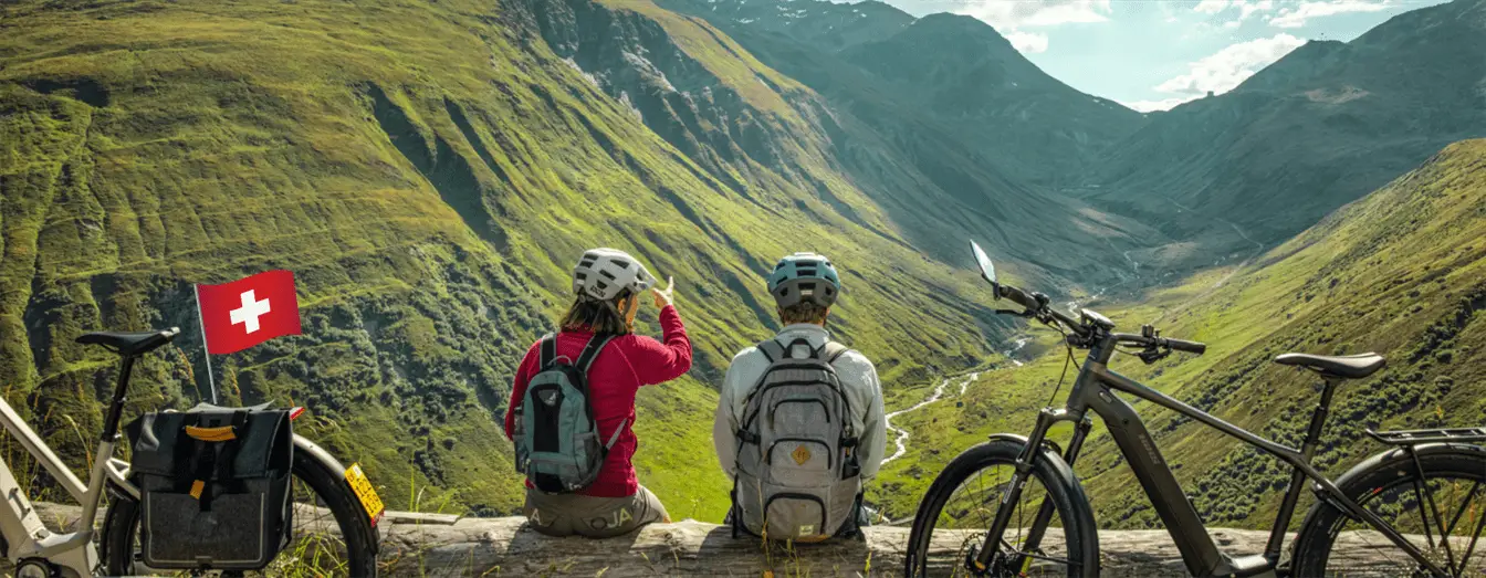 7 geschichtsträchtige E-Bike-Etappen auf der Route 1291 - Schweiz