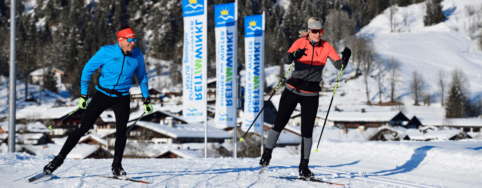 Langlaufen in Reit im Wink. Mit Tobi Angerer auf der Nordic Plus-Route - Bayern