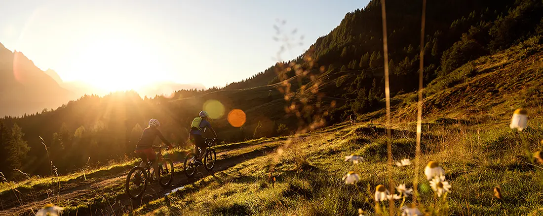 OUTSIDEstories Unterwegs Tipp E-MTB Saalfelden Leogang. Foto: Klemens König