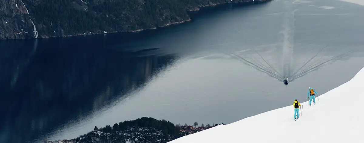 7 Skiresorts in Fjord Norwegen