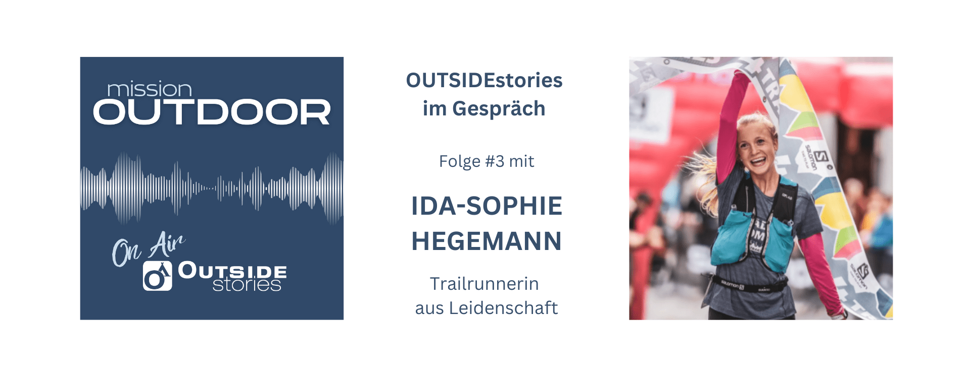 Podcast #3 - mission OUTDOOR mit Ida-Sophie Hegemann