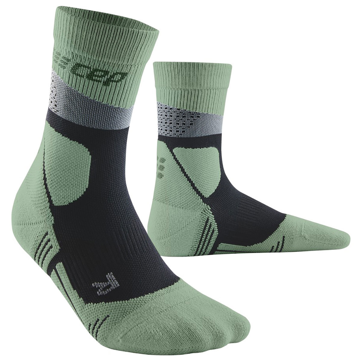 CEP Damen Max Cushion Hiking Mid Cut Socken