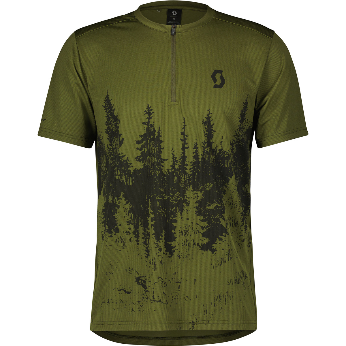 Scott Herren Trail Flow Zip Radtrikot