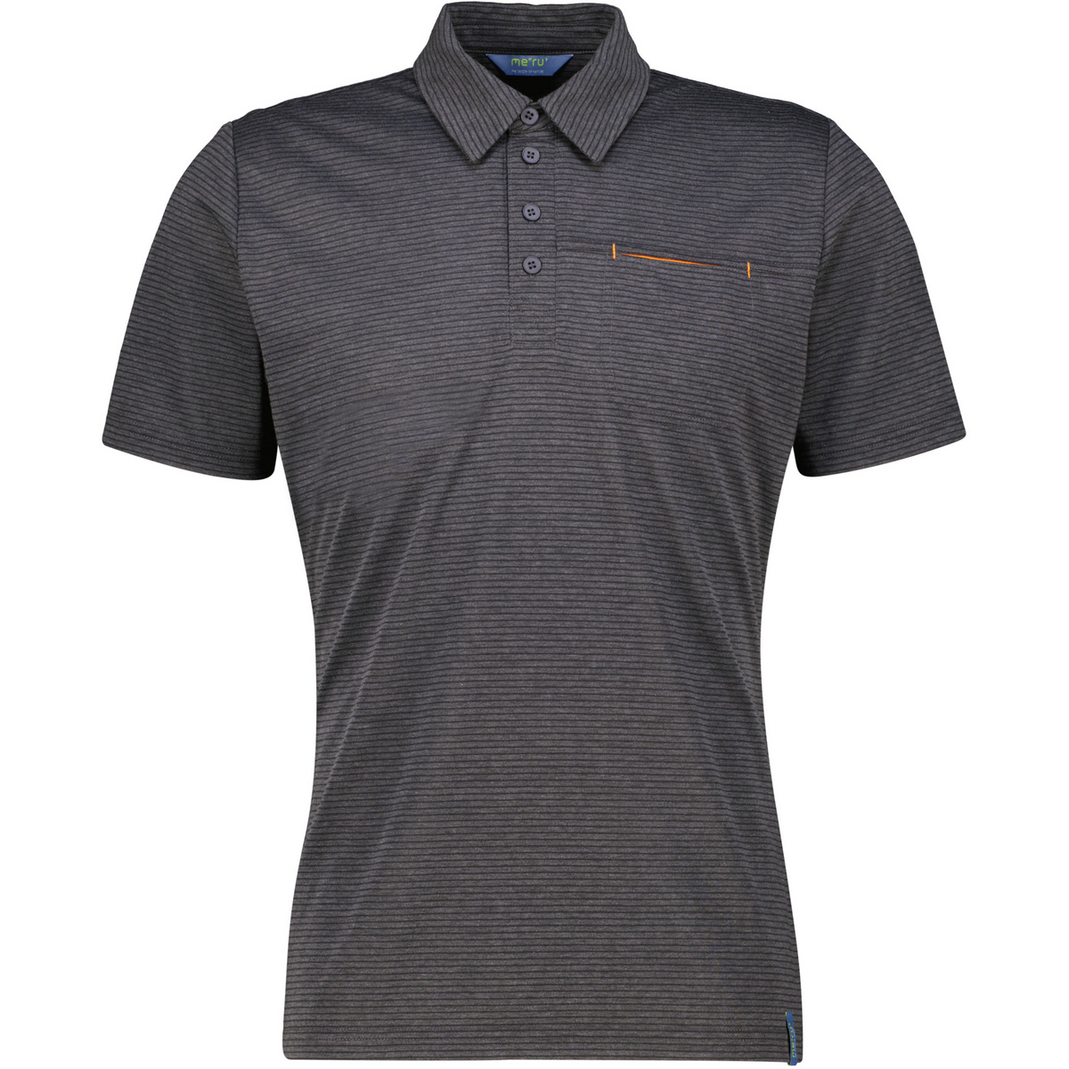 Bergzeit Basics Herren Meru Rundu Polo T-Shirt