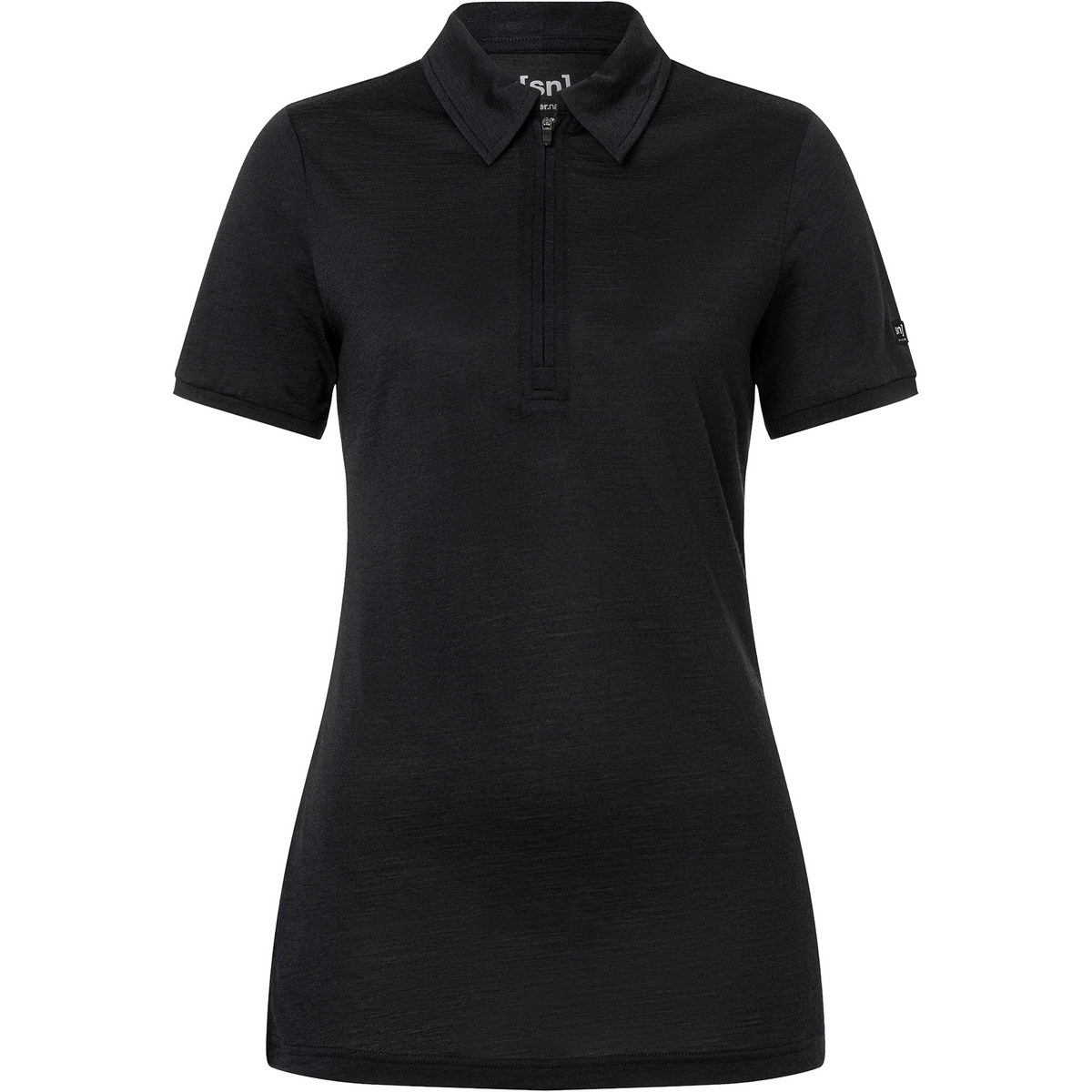Super.Natural Damen Zip Polo T-Shirt