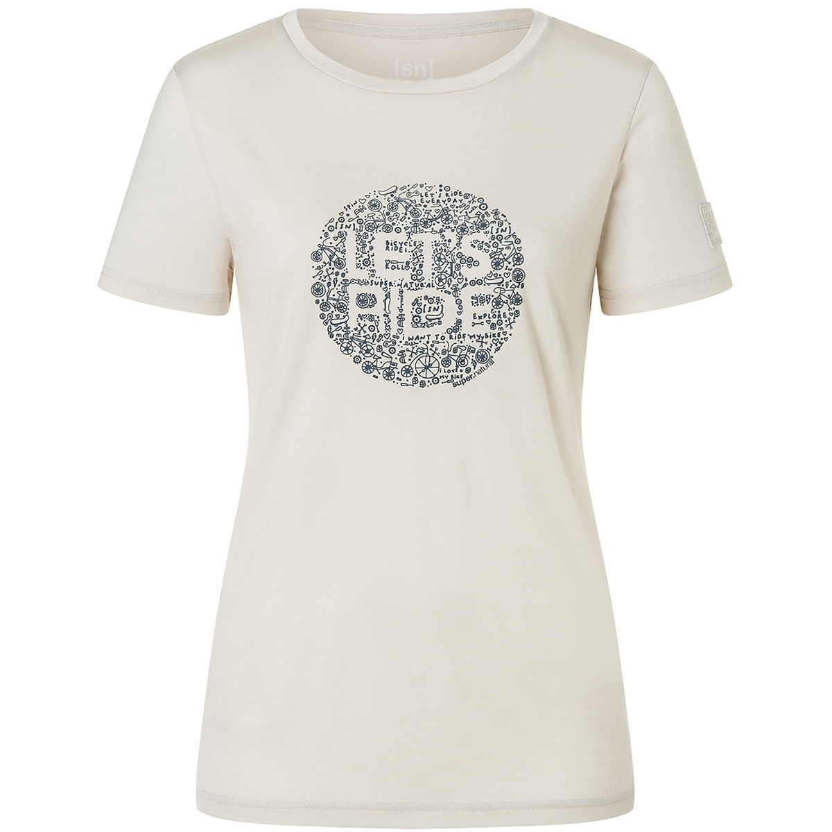 Super.Natural Damen Lets Ride Bio J T-Shirt