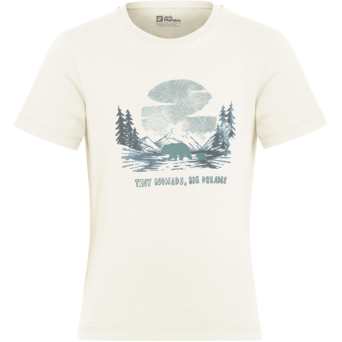 Jack Wolfskin Kinder Graphic Cotton T-Shirt