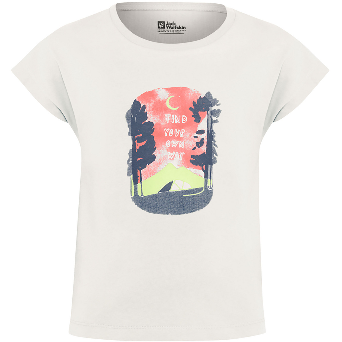Jack Wolfskin Kinder Graphic Girls T-Shirt